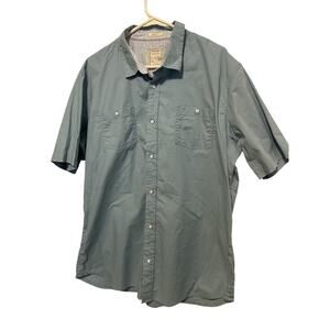 Vintage NWOT Alexander Julian Colours SS Shirt XXL Blue